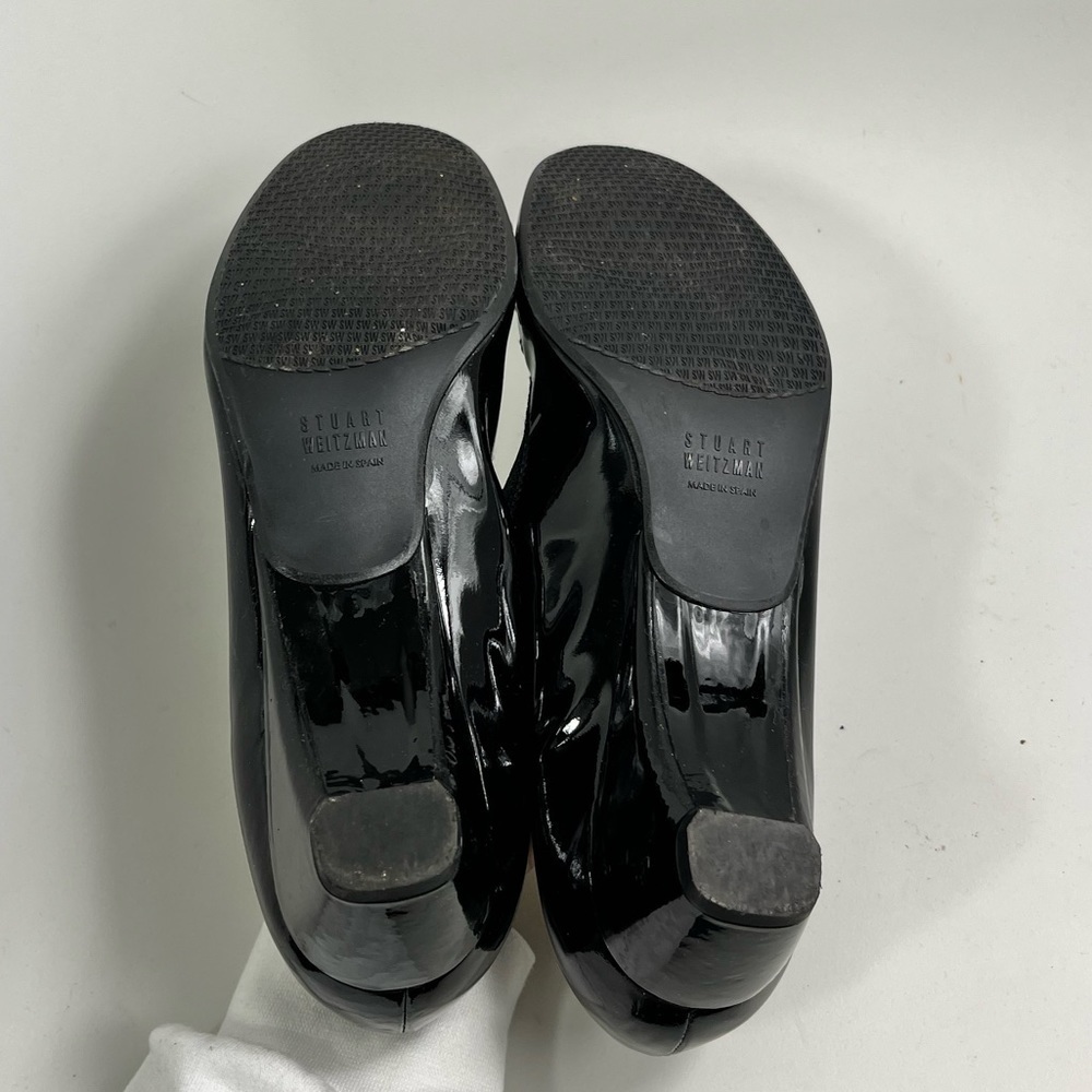 Stuart Weitzman Patent Leather Wedge Shoes - Picture 11 of 12